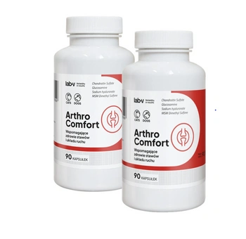 LAB-V Arthro Comfort – Komplexná podpora zdravia kĺbov a pohybového aparátu psov a mačiek, 2x90 kapsúl
