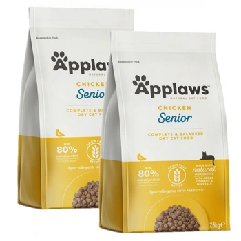 Applaws cat Senior Chicken 2x7,5 kg