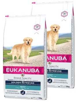 EUKANUBA Adult Golden Retriever 2x12kg