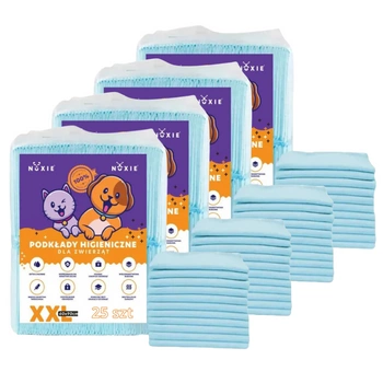 65 / 5 000 NUXIE® Podložka pre psov, hygienické podložky 100ks 60x90cm xxl
