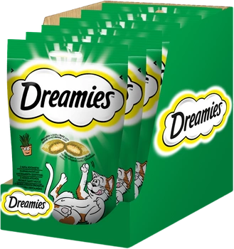 DREAMIES 180g mačací pamlsok s šantou mačacou