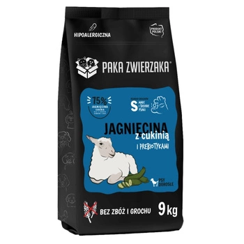Paka Zwierzaka - Seventh heaven - Jahňacina s cuketou (jahňacie & cuketa) "S" 9kg
