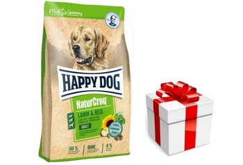 Happy Dog NaturCroq LAMB & RICE 4 kg + prekvapenie pre vášho psa ZDARMA