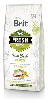 Brit Dog Fresh Duck & Millet Active Run & Work 12 kg