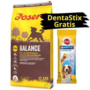 JOSERA Balance Senior/Light 12,5kg + DentaStix ZADARMO!