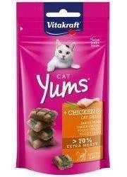 Vitakraft Cat Yums Chicken and Grass Snack 40g