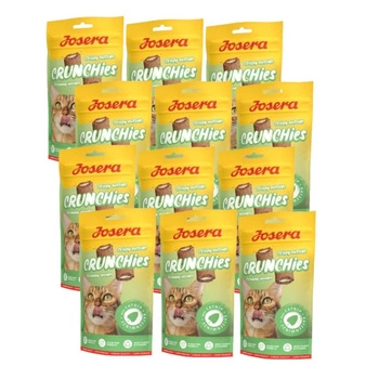 JOSERA Crunchies - s mätou kocúrnickou (maškrta pre mačky) 12x60g