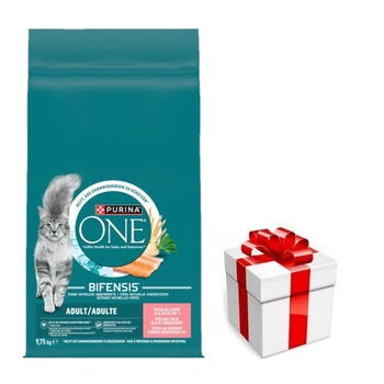 Purina One Adult losos a pšenica krmivo pre dospelé mačky 9,75 kg + PREKVAPENIE PRE MAČKU