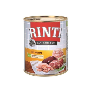 Rinti Kennerfleisch Huhn vlhké krmivo pre psov - kuracie mäso 800g