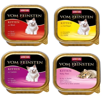 ANIMONDA Cat Vom Feinsten Mix príchutí 32x100g