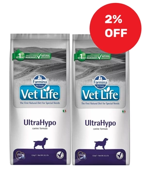 FARMINA Vet Life Dog Ultrahypo 2x12kg -2% z ceny