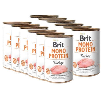 BRIT Mono Protein Turkey 12x400g
