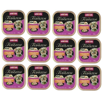 ANIMONDA Vom Feinsten mini senior kura/králik 12x100g