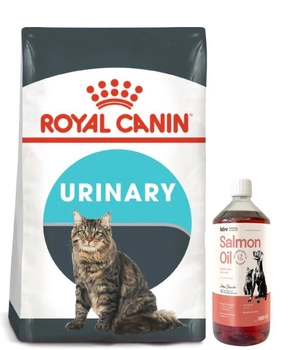 Royal Canin FCN Urinary care 10 kg + LAB V Lososový olej pre psov a mačky 1000ml