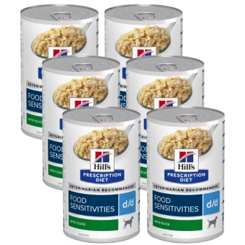HILL'S PD Prescription Diet Canine d/d Duck 6x370g