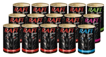 Rafi Classic Zmiešané príchute v omáčke 15x1240g