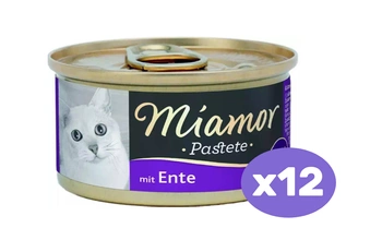 Miamor Pastete duck 12x85g plechovka