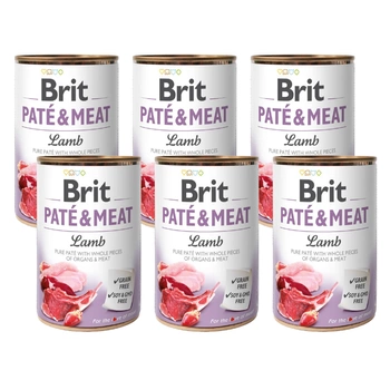 BRIT PATE & MEAT LAMB 12x400g