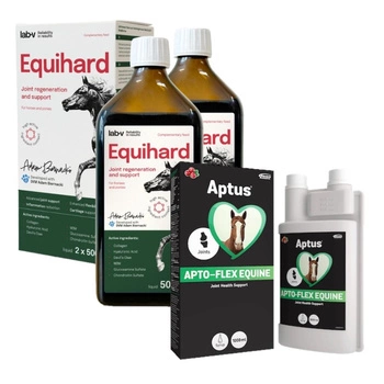 ORIONPHARMA Apto-Flex EQ 1000ml & Lab-v Equihard 2x500ml