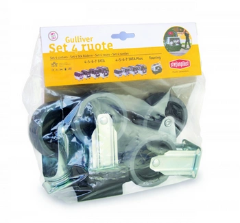 ZOLUX Sada 4 koliesok pre GULLIVER IATA 4, 5, 6, 7