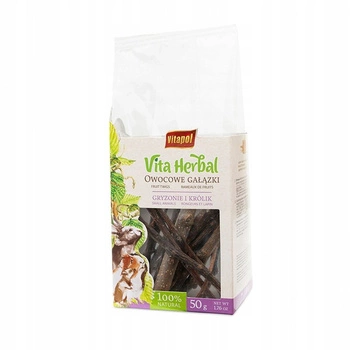 VITAPOL Vita Herbal Delicacy for rodents and rabbits Fruit twigs 50 g