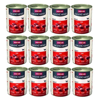 ANIMONDA GranCarno Adult Dog príchuť: hovädzie mäso 12x800g