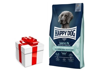 Happy Dog Sano N, suché krmivo, podpora obličiek, 7,5 kg + prekvapenie pre vášho psa ZDARMA