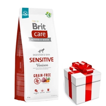 BRIT CARE Grain-free Sensitive Venison 12kg + PREKVAPENIE PRE VÁŠHO PSA