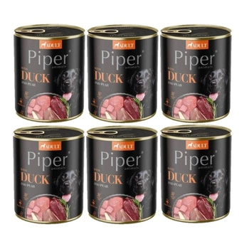 DOLINA NOTECI Piper pre psy s kačkou a hruškou 6x800g