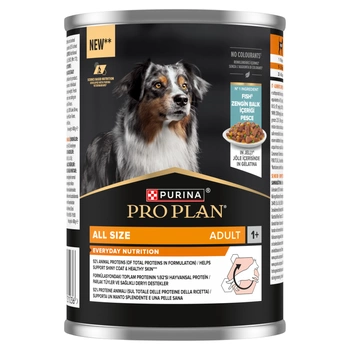 PRO PLAN Everyday Nutrition krmivo pre dospelých psov bohaté na ryby v želé 400 g