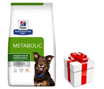 HILL'S PD Prescription Diet Metabolic Canine 4kg + prekvapenie pre vášho psa ZDARMA