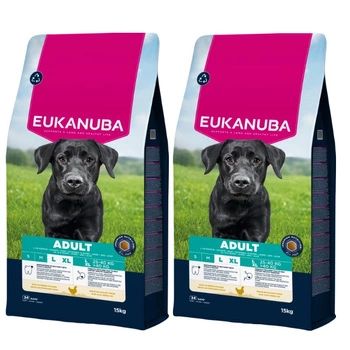 EUKANUBA krmivo pre dospelých kurčiat veľkých plemien 2x15 kg