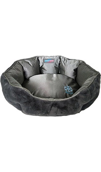 ThermoSwitch SANTORINI Sivá posteľ S