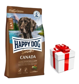 Happy Dog Supreme Canada 4kg + prekvapenie pre psa ZDARMA!