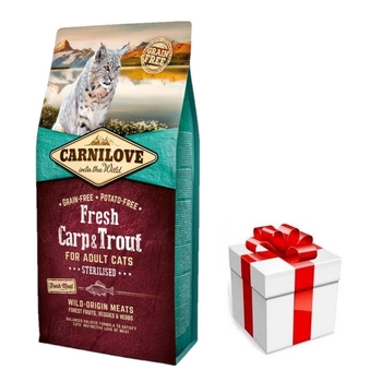 Carnilove Fresh Carp Trout Adult Cat 6 kg + PREKVAPENIE PRE VÁŠHO PSA