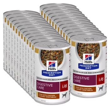 HILL'S PD Prescription Diet Canine i/d guláš 24x354g - konzerva