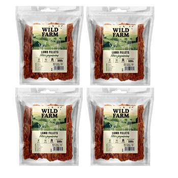 WILD FARM jahňacie filet 4x500g pre psa