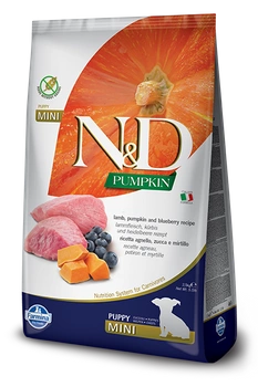 Farmina N&D Pumpkin DOG Puppy Mini Lamb & Blueberry 2,5kg