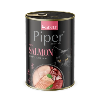 DOLINA NOTECI Piper pre mačky s lososom 400g