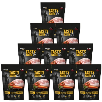 Tasty Dogs Life Morčacie želé jedlo 10x150g