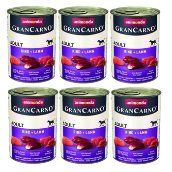 ANIMONDA GRANCARNO ADULT - HOVÄDZIE, JATOČNÉ 6x400g