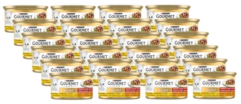 Purina Gourmet Gold kuracie mäso/pečeň v omáčke 24x85g