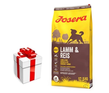 JOSERA Lamb & Rice 12,5kg + prekvapenie pre vášho psa ZDARMA