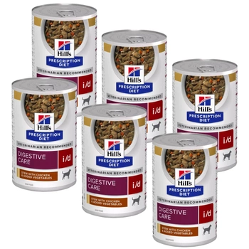 HILL'S PD Prescription Diet Canine i/d guláš 6x354g - konzerva
