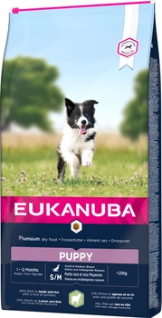 EUKANUBA Puppy&Junior Small/Medium Lamb&Rice 12kg