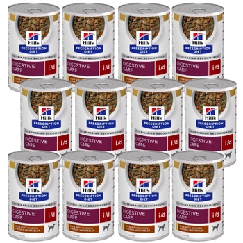 HILL'S PD Prescription Diet Canine i/d guláš 12x354g - konzerva