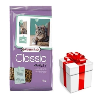VERSELE-LAGA Classic Cat Variety 4kg + prekvapenie pre mačku ZDARMA