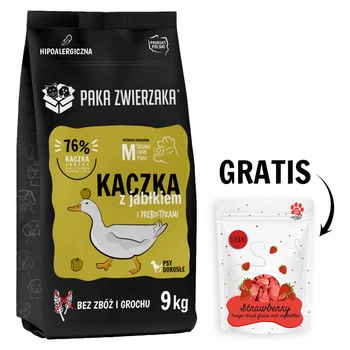 Paka Zwierzaka - Siedme nebo - Kačica a jablká 9kg + GRATIS