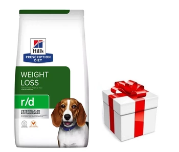 HILL'S PD Prescription Diet Canine r/d 4kg + prekvapenie pre vášho psa ZDARMA