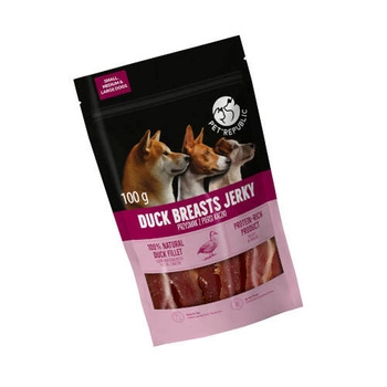 PetRepublic pochúťka z kačacích pŕs pre psy 100g